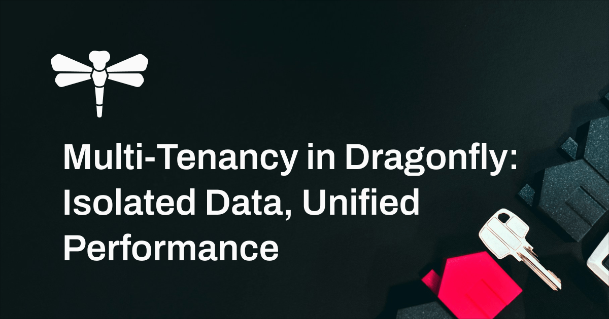 Multi-Tenancy in Dragonfly: Isolated Data, Unified Performance