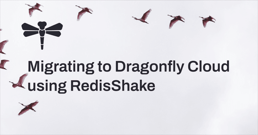 Migrating to Dragonfly Cloud using RedisShake